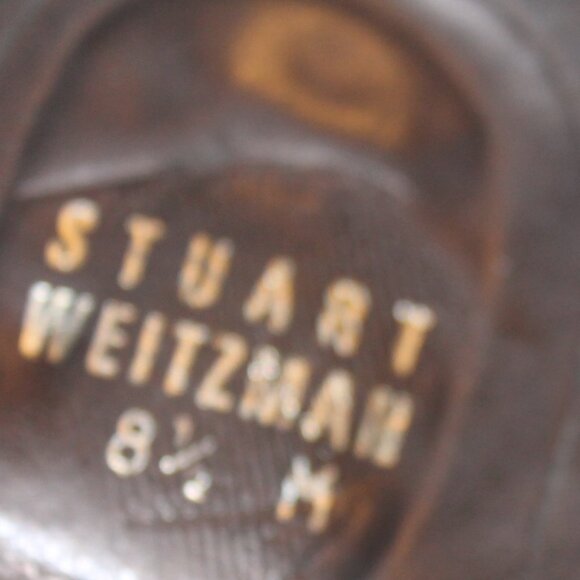 $448 Stuart Weitzman Bronze Bejeweled Gladiator Shoes Sandals 8.5 - Picture 3 of 6